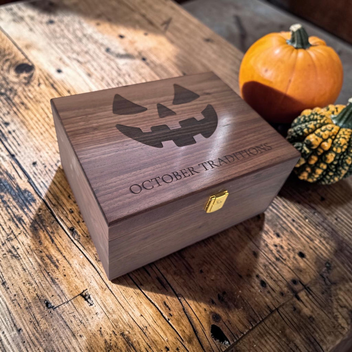 Personalized Halloween Memory Keepsake Box