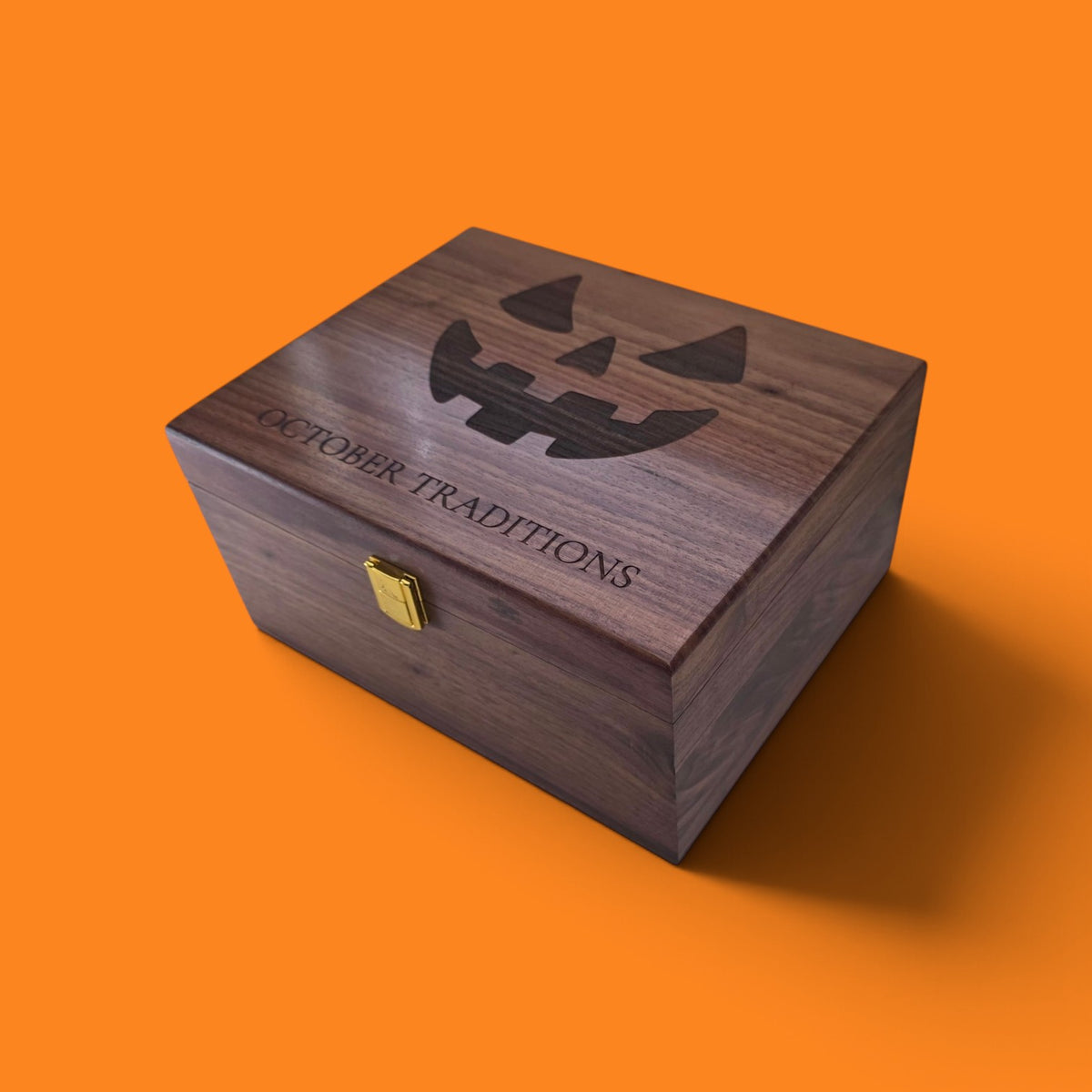 Personalized Halloween Memory Keepsake Box
