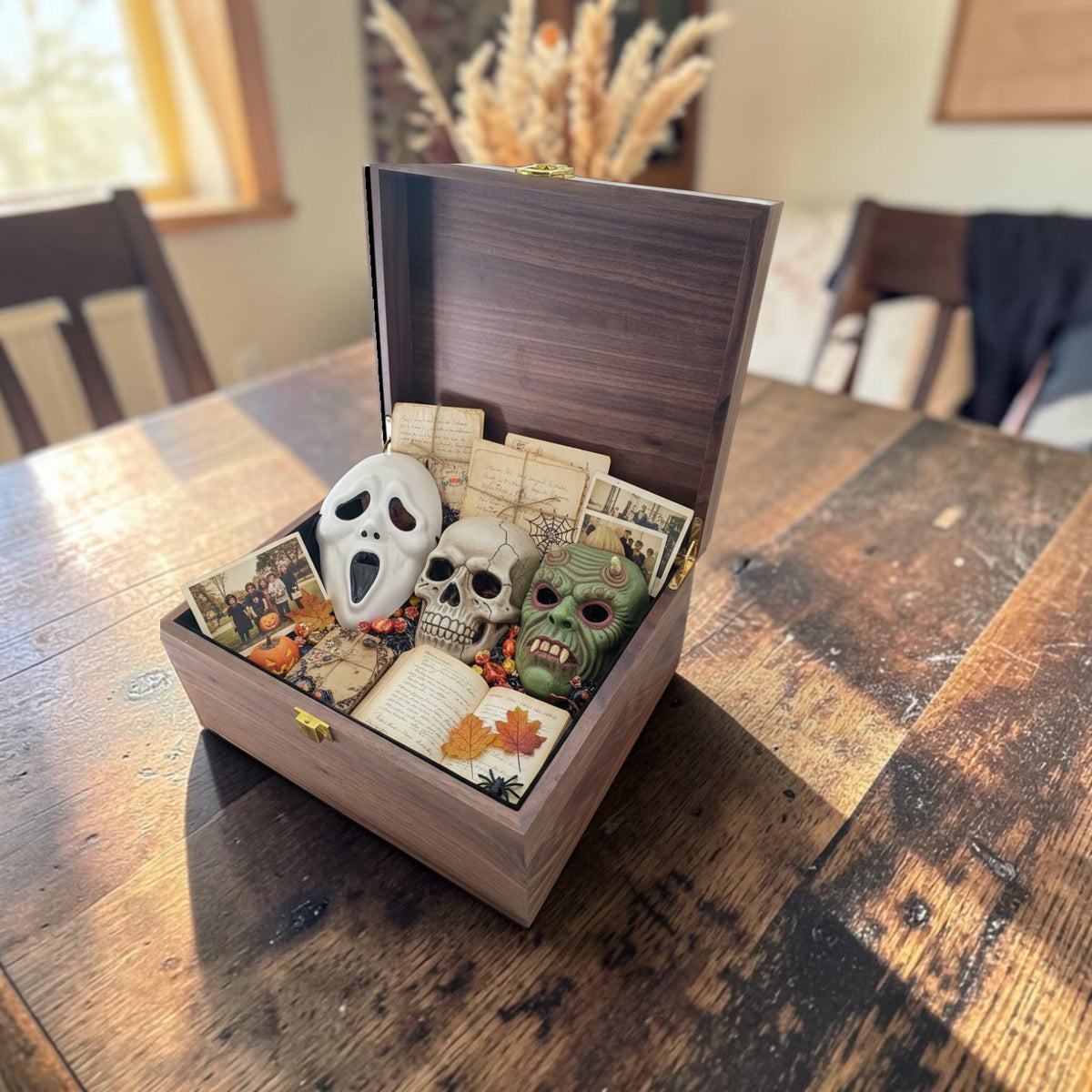 Personalized Halloween Memory Keepsake Box