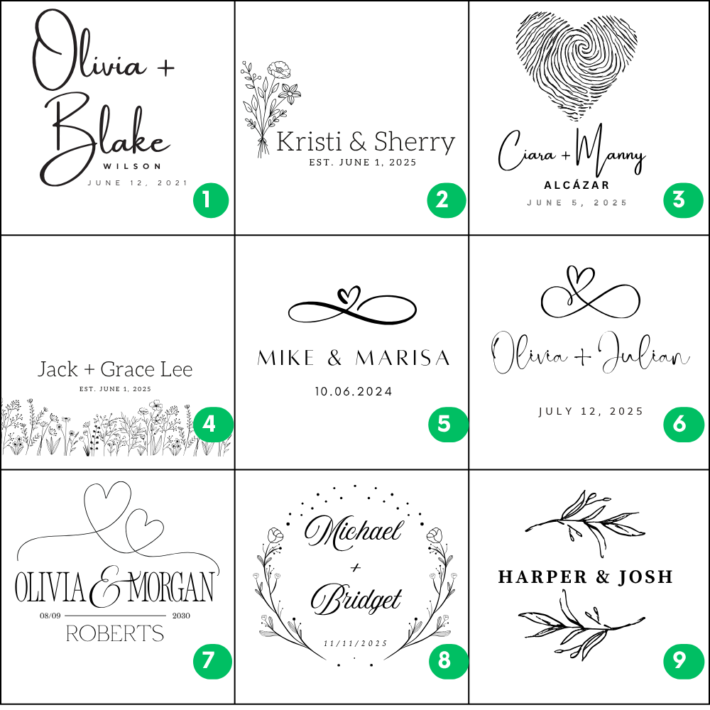 Personalized Wooden Wedding Box: Engraved Memory and Keepsake Box