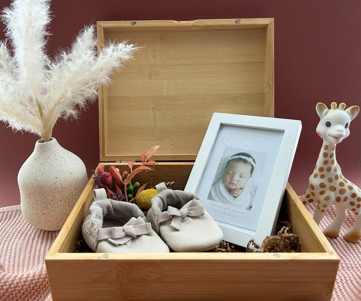 Personalized Designer Keepsake Box : Engraved Memory Gift